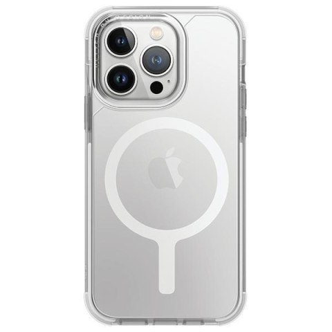 Etui na telefon iPhone 15 Pro UNIQ Combat biały MagClick Charging