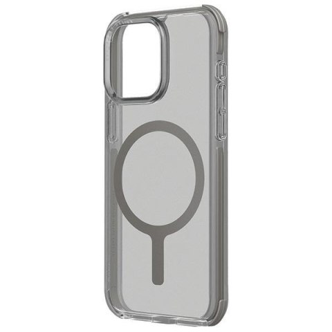 Etui na telefon iPhone 15 Pro UNIQ Combat szary MagClick Charging