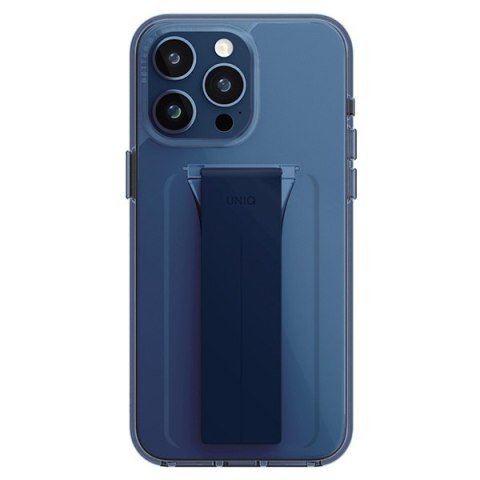 Etui na telefon iPhone 15 Pro UNIQ Heldro Mount niebieski - styl i ochrona