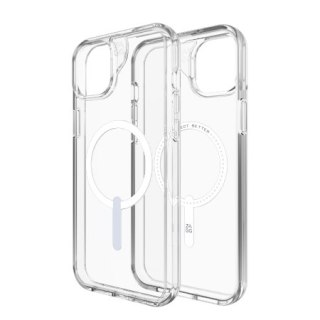 Etui na telefon iPhone 15 Pro ZAGG Crystal Palace Snap przezroczyste