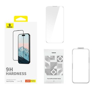 Szkło hartowane iPhone 15 Pro Baseus Diamond - Ochrona ekranu 9H