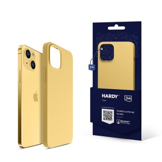 Etui iPhone 15 Plus / 14 Plus 3MK Hardy Case MagSafe żółty