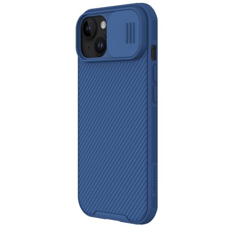 Etui na telefon iPhone 15 Plus / 14 Plus Nillkin CamShield Pro niebieski