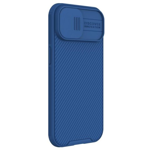 Etui na telefon iPhone 15 Plus / 14 Plus Nillkin CamShield Pro niebieski