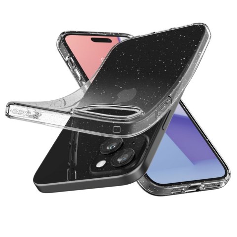 Etui na telefon iPhone 15 Plus / 14 Plus Spigen Liquid Crystal przezroczyste