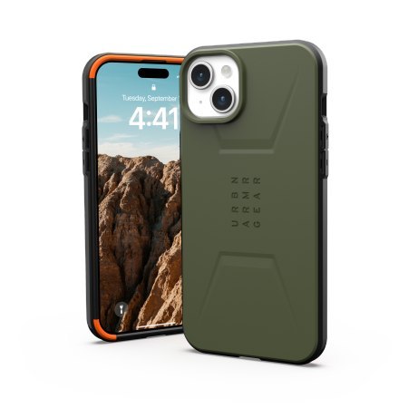 Etui UAG Urban Armor Gear Civilian MagSafe Apple iPhone 15 Plus / 14 Plus (olive)