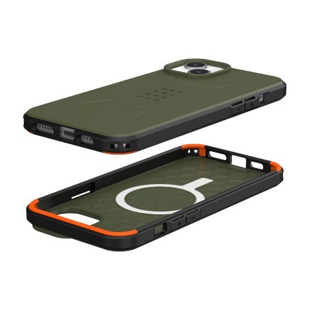 Etui UAG Urban Armor Gear Civilian MagSafe Apple iPhone 15 Plus / 14 Plus (olive)