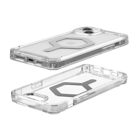 Etui na telefon iPhone 15 Plus UAG Plyo MagSafe ice-silver