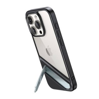 Etui iPhone 15 Plus / 14 Plus UGREEN LP738 czarne z podstawką