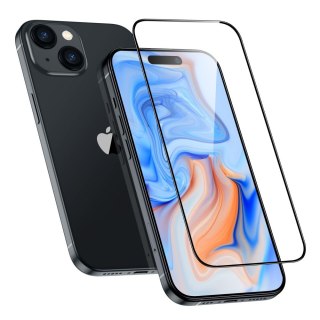 Szkło hartowane iPhone 15 Plus / 14 Plus ESR Armorite Black - Ochrona