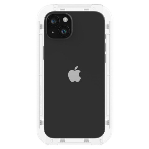 Szkło hartowane iPhone 15 Plus / 14 Plus Spigen GLAS.tR ez Fit FC Black