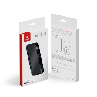 Szkło hybrydowe iPhone 14 Plus / 15 Plus Crong Nano Glass - Ochrona ekranu