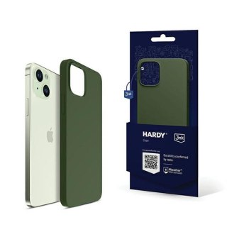 Etui iPhone 15 Plus / 14 Plus 3MK Hardy Case MagSafe zielony