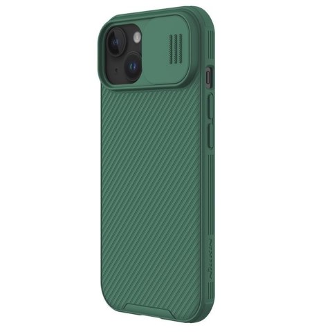 Etui na telefon iPhone 15 Plus Nillkin CamShield Pro zielony