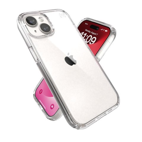 Etui na telefon iPhone 15 Speck Presidio Perfect-Clear przezroczyste