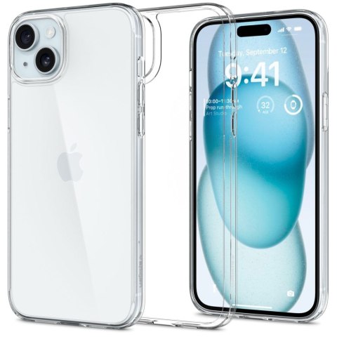 Etui na telefon iPhone 15 Spigen Airskin Hybrid przezroczyste