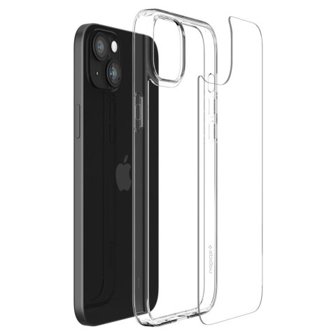 Etui na telefon iPhone 15 Spigen Airskin Hybrid przezroczyste