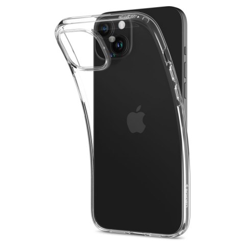 Etui na telefon iPhone 15 Spigen Liquid Crystal przezroczyste 透明