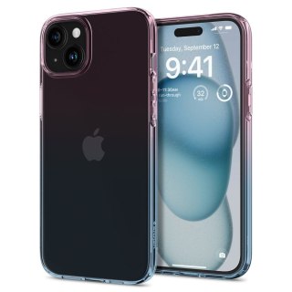 Etui iPhone 15 Spigen Liquid Crystal różowe