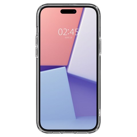 Etui na telefon iPhone 15 Spigen Ultra Hybrid przezroczyste 透明