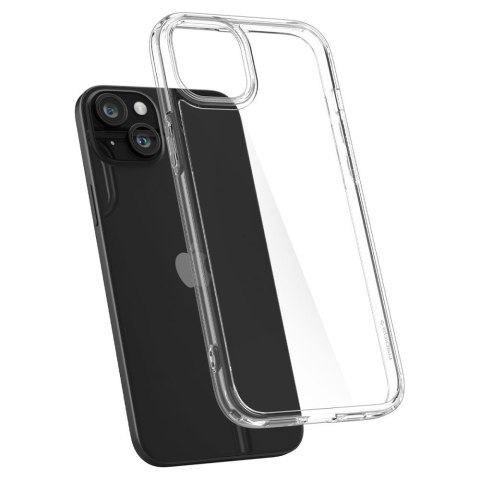 Etui na telefon iPhone 15 Spigen Ultra Hybrid przezroczyste 透明