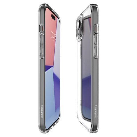 Etui na telefon iPhone 15 Spigen Ultra Hybrid przezroczyste 透明