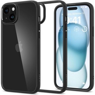 Etui iPhone 15 Spigen Ultra Hybrid matowe czarne