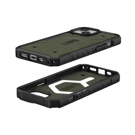 Etui na telefon iPhone 15 UAG Urban Armor Gear Pathfinder MagSafe olive