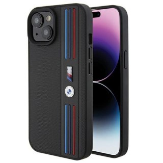 Etui iPhone 15 BMW czarne Tricolor M Collection