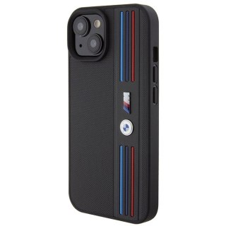 Etui BMW BMHCP15S22PPMK Apple iPhone 15 Tricolor M Collection czarny/black