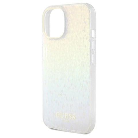 Etui na telefon iPhone 15/14 Guess wielokolorowe hardcase IML Mirror