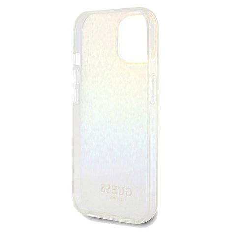 Etui na telefon iPhone 15/14 Guess wielokolorowe hardcase IML Mirror