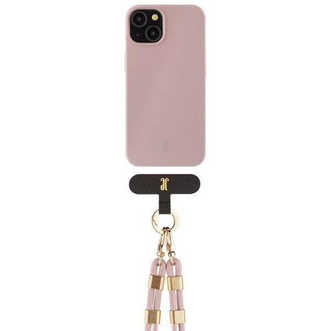 Etui na telefon iPhone 15 Just Elegance MagSafe czarne - eleganckie i trwałe