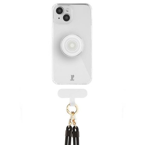 Etui Just Elegance PopGrip Apple iPhone 15 przezroczysty/clear