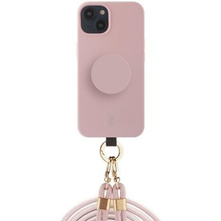 Etui Just Elegance PopGrip Apple iPhone 15 różowy/rose