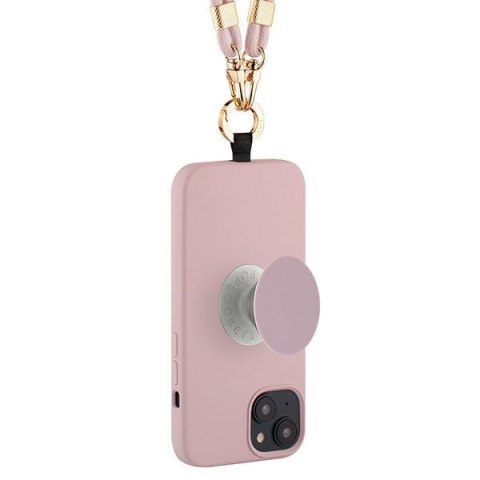 Etui Just Elegance PopGrip Apple iPhone 15 różowy/rose