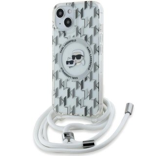 Etui na telefon iPhone 15/14/13 Karl Lagerfeld Monogram MagSafe Crossbody