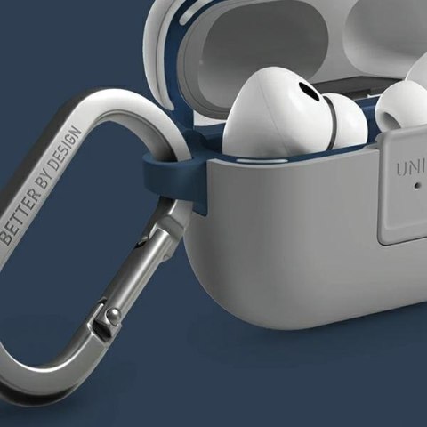 Etui na AirPods 1/2 UNIQ Clyde Lock Case beżowo-żółte, stylowe i trwałe