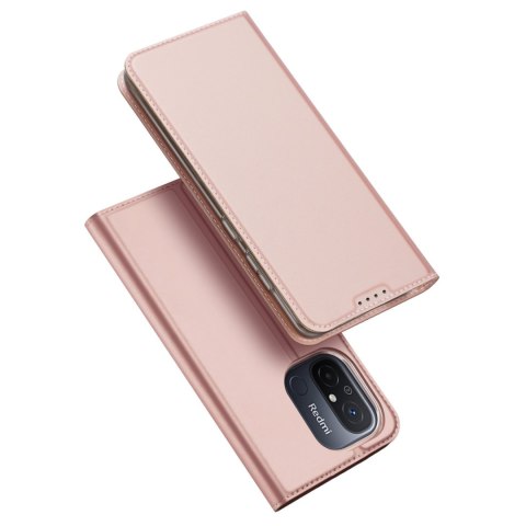 Etui Dux Ducis Skin Pro Xiaomi Redmi 11A/POCO C55/Redmi 12C różowe