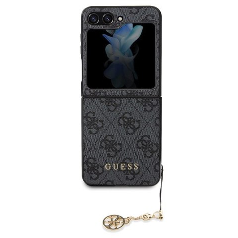 Etui na telefon Samsung Galaxy Z Flip 5 Guess szare hardcase 4G Charms