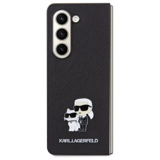 Etui na telefon Samsung Galaxy Z Fold5 Karl Lagerfeld Saffiano czarne