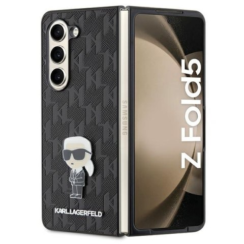 Etui na telefon Samsung Galaxy Z Fold5 Karl Lagerfeld Saffiano Monogram