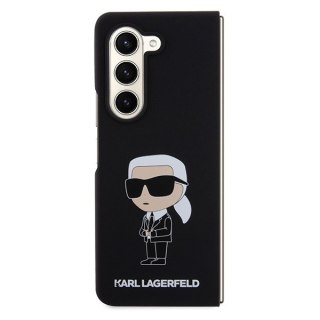 Etui na telefon Samsung Galaxy Z Fold5 Karl Lagerfeld Ikonik czarne