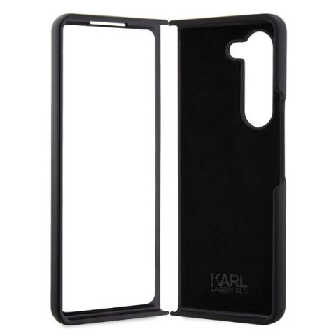 Etui na telefon Samsung Galaxy Z Fold5 Karl Lagerfeld Ikonik czarne