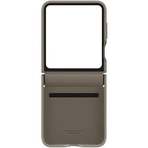 Etui na telefon Samsung Galaxy Z Flip 5 EF-VF731PAEGWW etoupe Flap ECO-Leather