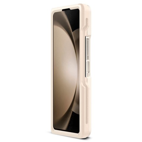 Etui na telefon Samsung Galaxy Z Fold 5 Spigen Thin Fit Pearled Ivory