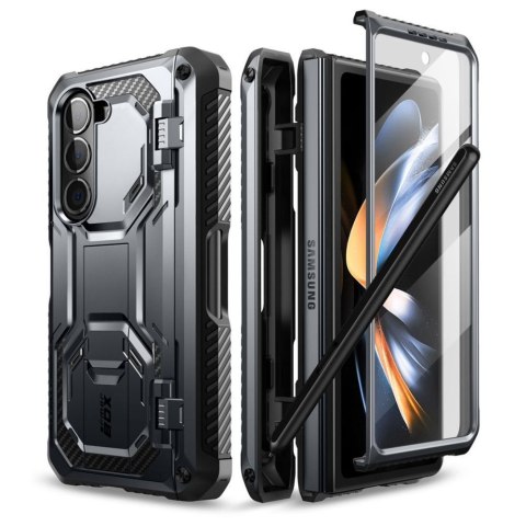 Etui na telefon Samsung Galaxy Z Fold 5 Supcase IBLSN PancerneBox Czarne