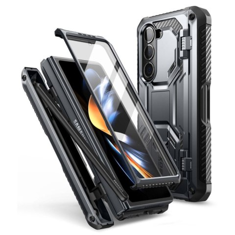 Etui na telefon Samsung Galaxy Z Fold 5 Supcase IBLSN PancerneBox Czarne