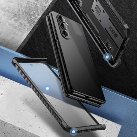 Etui na telefon Samsung Galaxy Z Fold 5 Supcase IBLSN PancerneBox Czarne