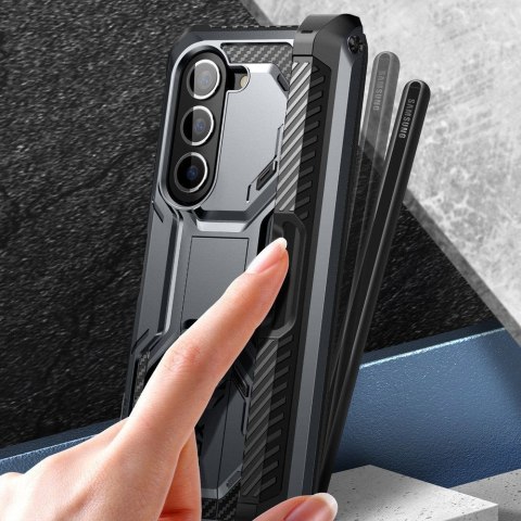 Etui na telefon Samsung Galaxy Z Fold 5 Supcase IBLSN PancerneBox Czarne